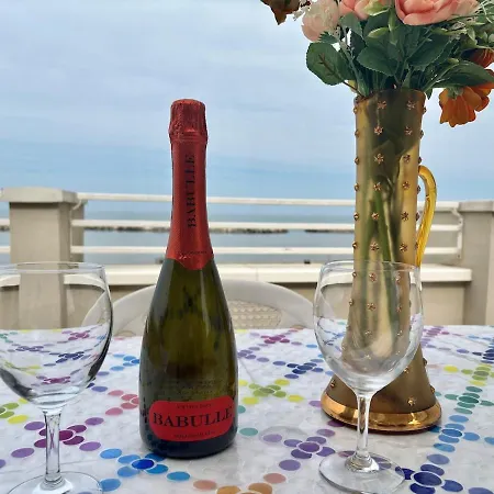 דירה Igea Terrace 180 Sea View And Total Relaxation בלריה-איגאה מרינה